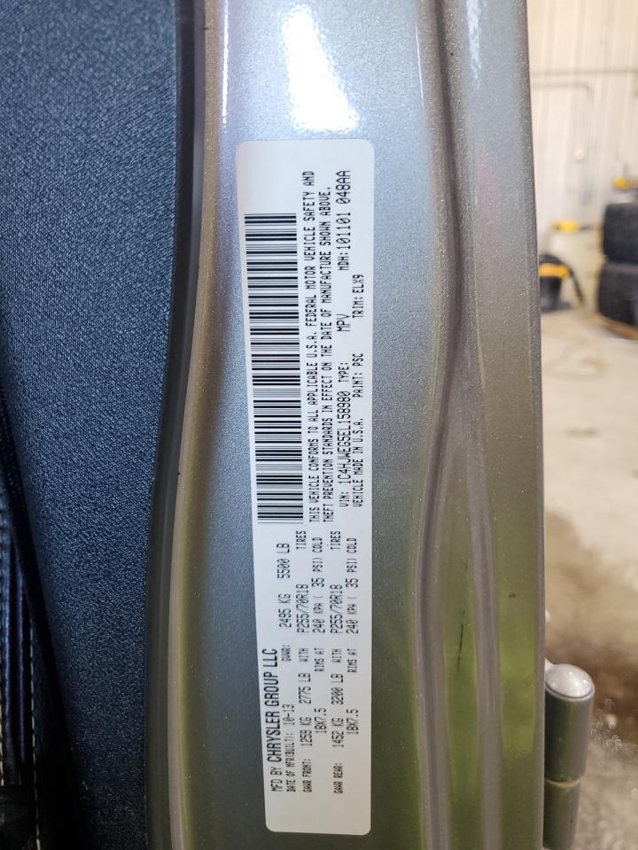 2014 Jeep Wrangler Unlimited Sahara VIN: 1C4HJWEG5EL158980 Lot: 84776305