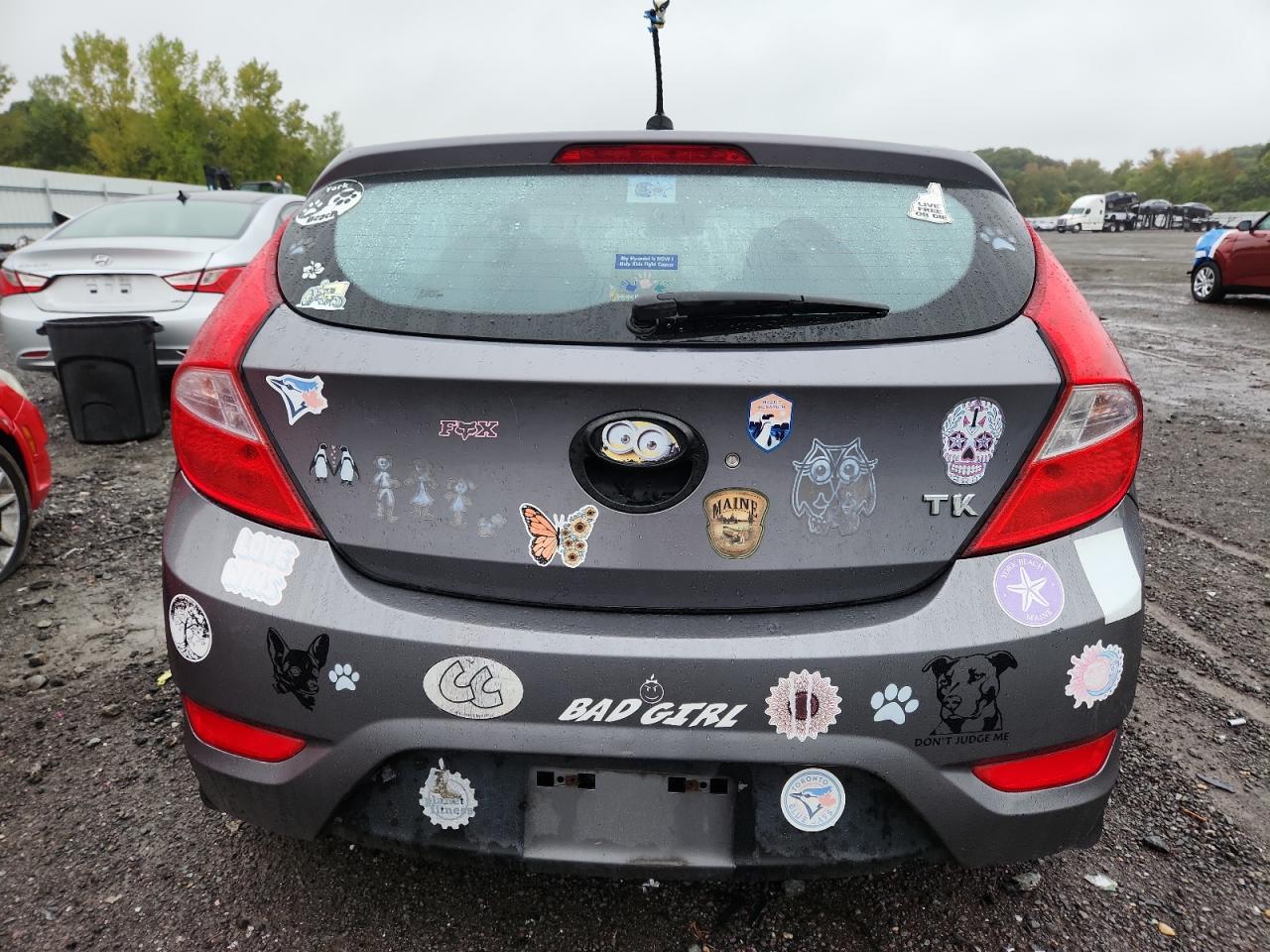 2014 Hyundai Accent Gls VIN: KMHCT5AE1EU186428 Lot: 84207085