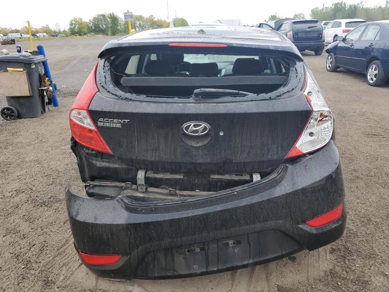 2017 Hyundai Accent Se VIN: KMHCT5AE1HU360874 Lot: 81426345