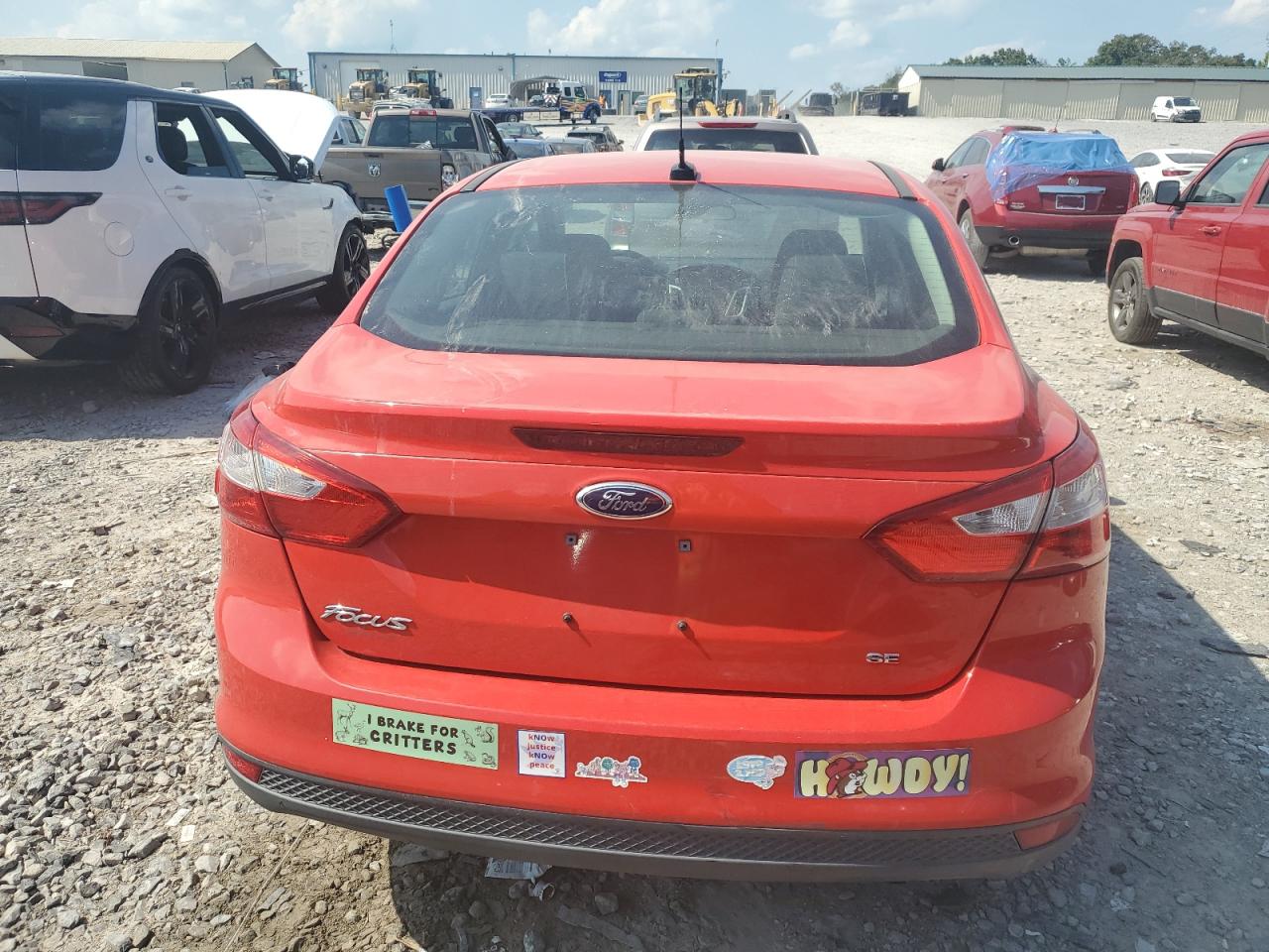 2013 Ford Focus Se VIN: 1FADP3F2XDL136394 Lot: 80806805