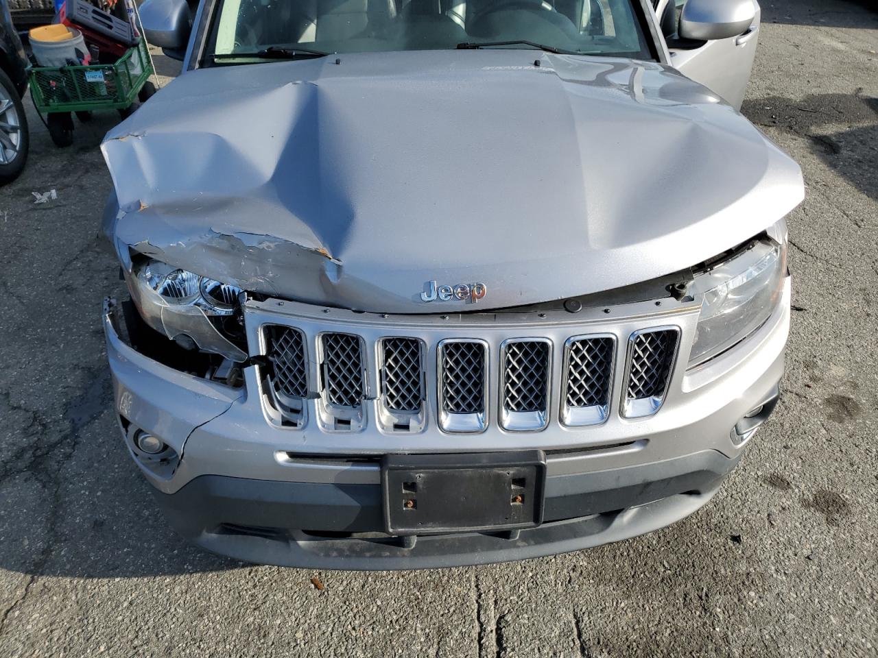 2016 Jeep Compass Latitude VIN: 1C4NJDEB5GD654323 Lot: 80507735