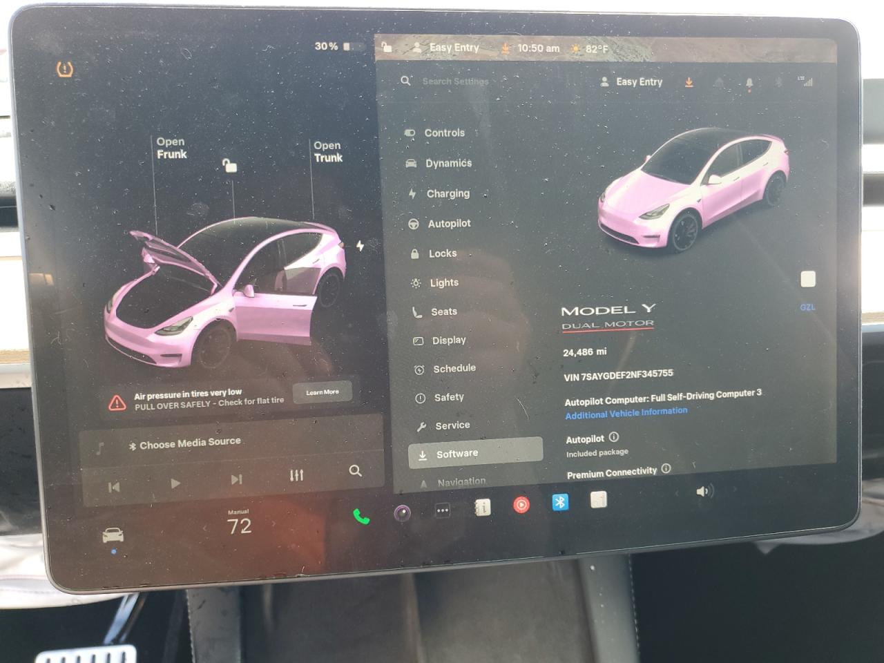 2022 Tesla Model Y VIN: 7SAYGDEF2NF345755 Lot: 81496165