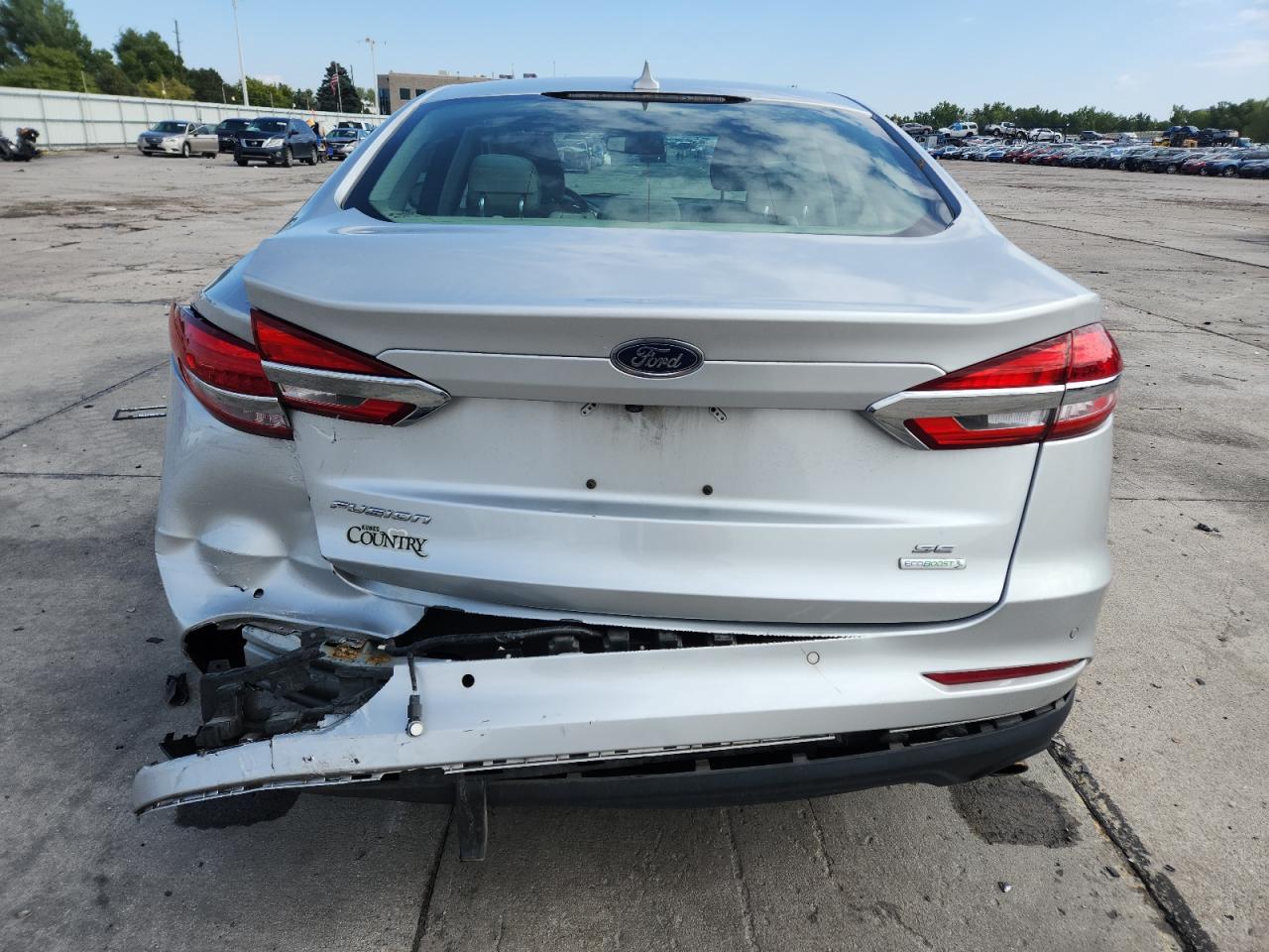 2019 Ford Fusion Se VIN: 3FA6P0HD9KR247930 Lot: 82096255