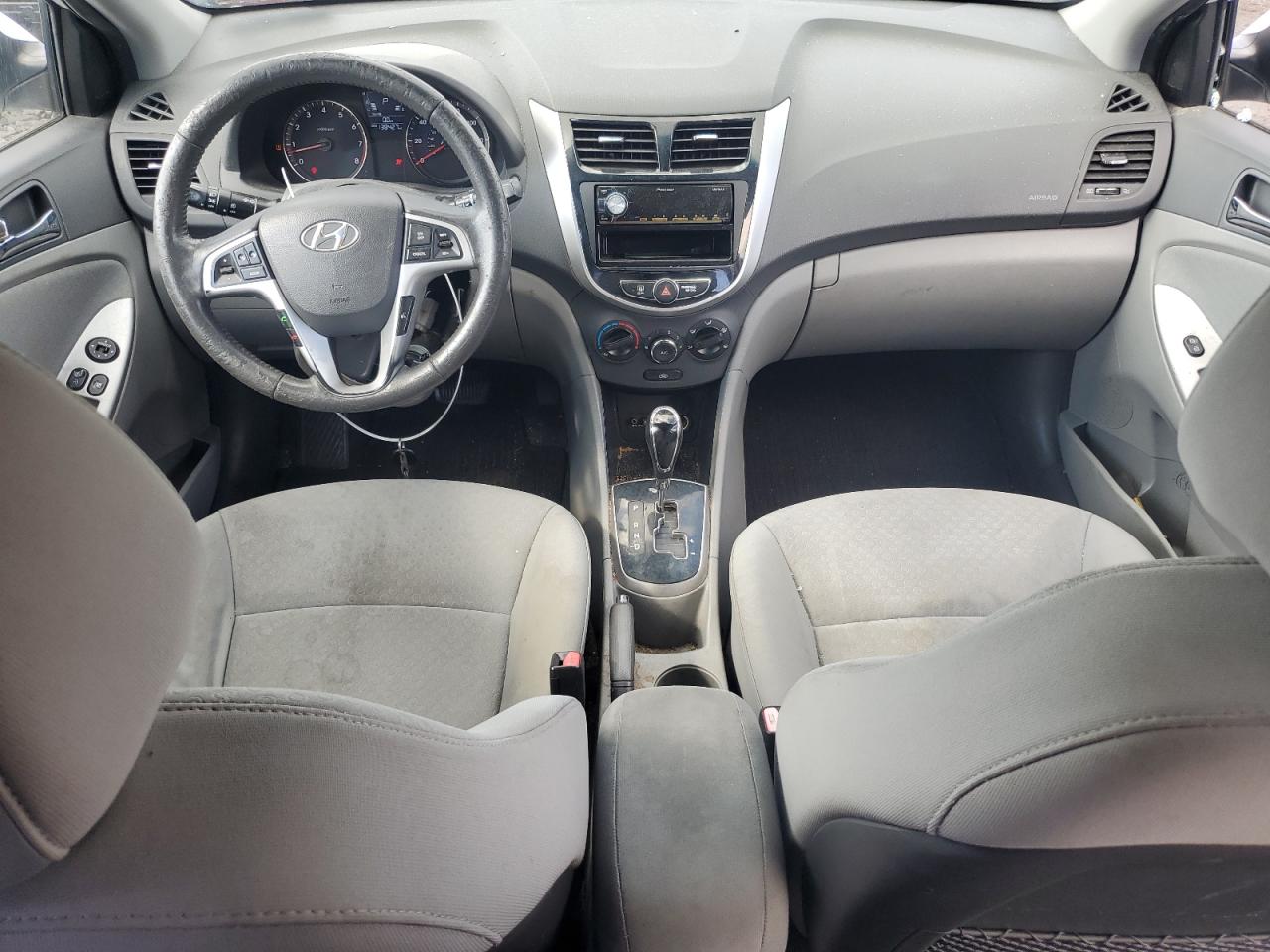 2012 Hyundai Accent Gls VIN: KMHCU5AEXCU041561 Lot: 84057175