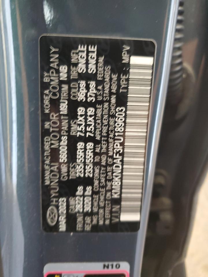 2023 Hyundai Ioniq 5 Sel VIN: KM8KNDAF3PU189603 Lot: 82129955