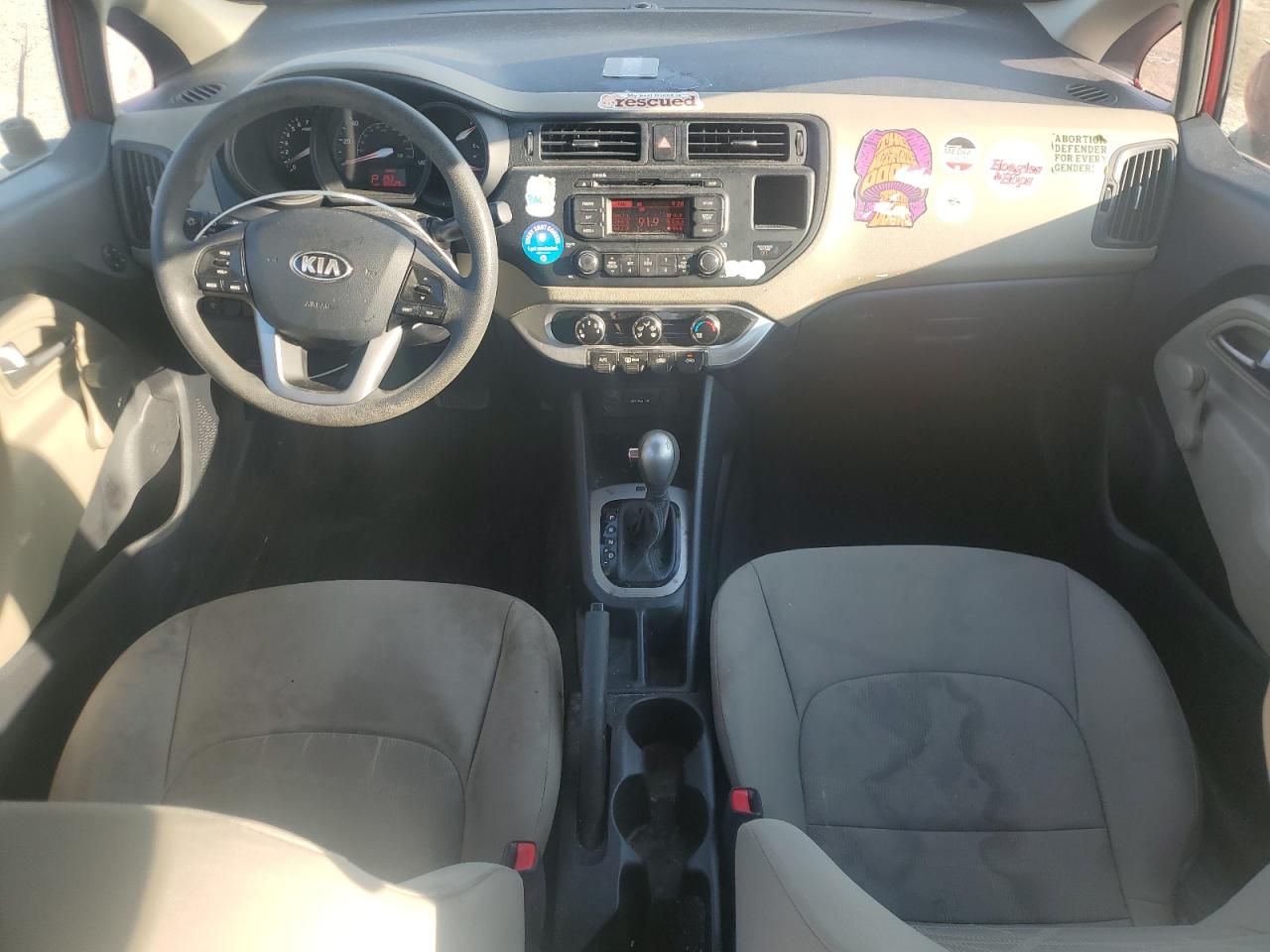 2015 Kia Rio Lx VIN: KNADM4A34F6435063 Lot: 81147985