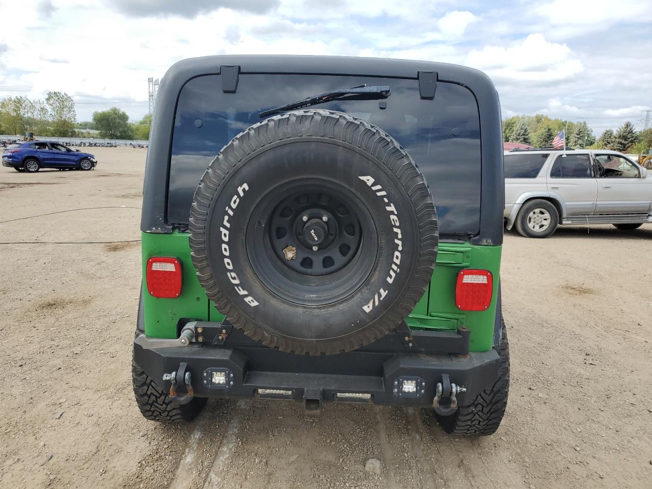 2003 Jeep Wrangler / Tj Sahara VIN: 1J4FA59S13P343091 Lot: 83814095