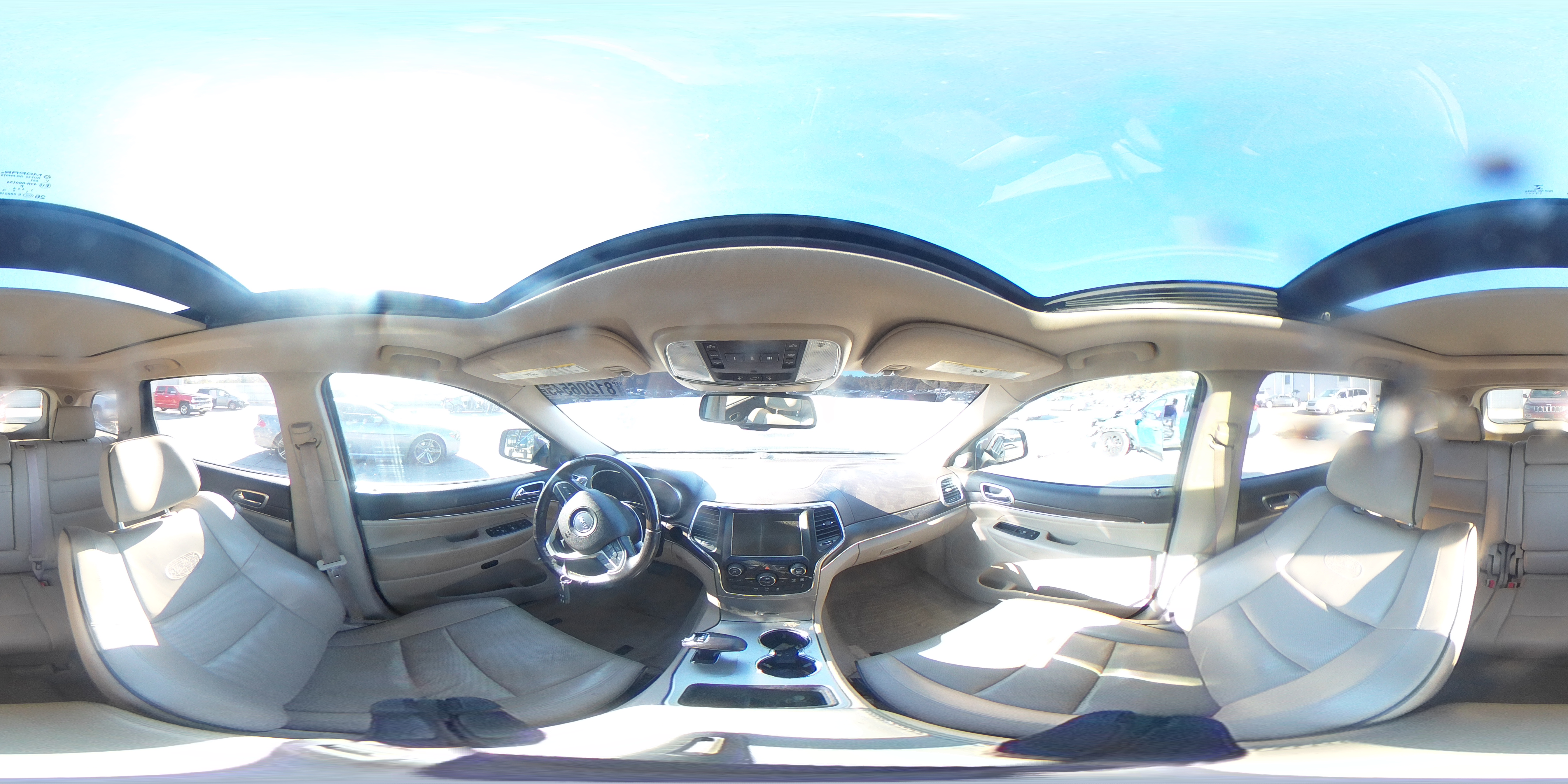 2014 Jeep Grand Cherokee Overland VIN: 1C4RJECG6EC348224 Lot: 81206545