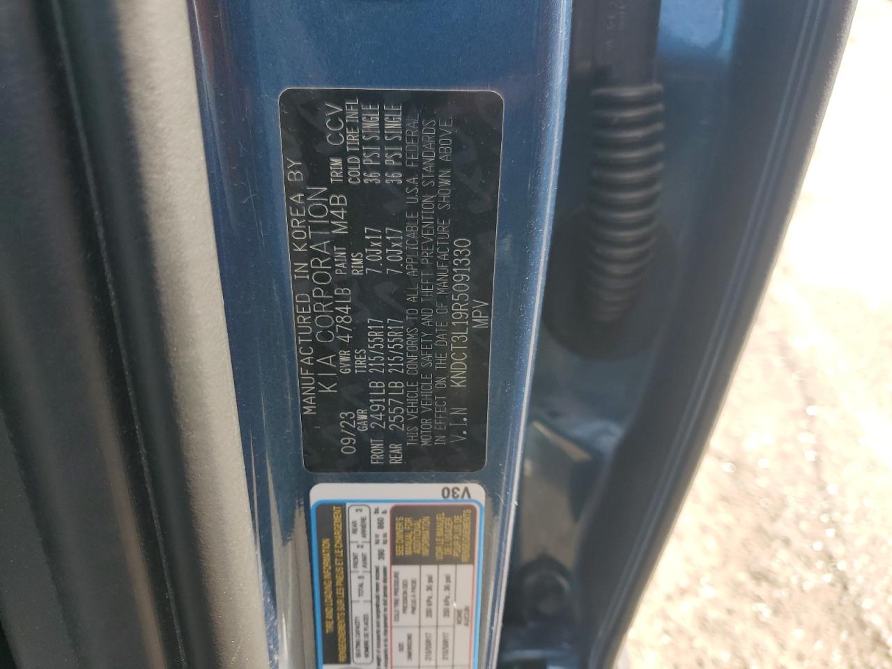 2024 Kia Niro Wave VIN: KNDCT3L19R5091330 Lot: 82167675