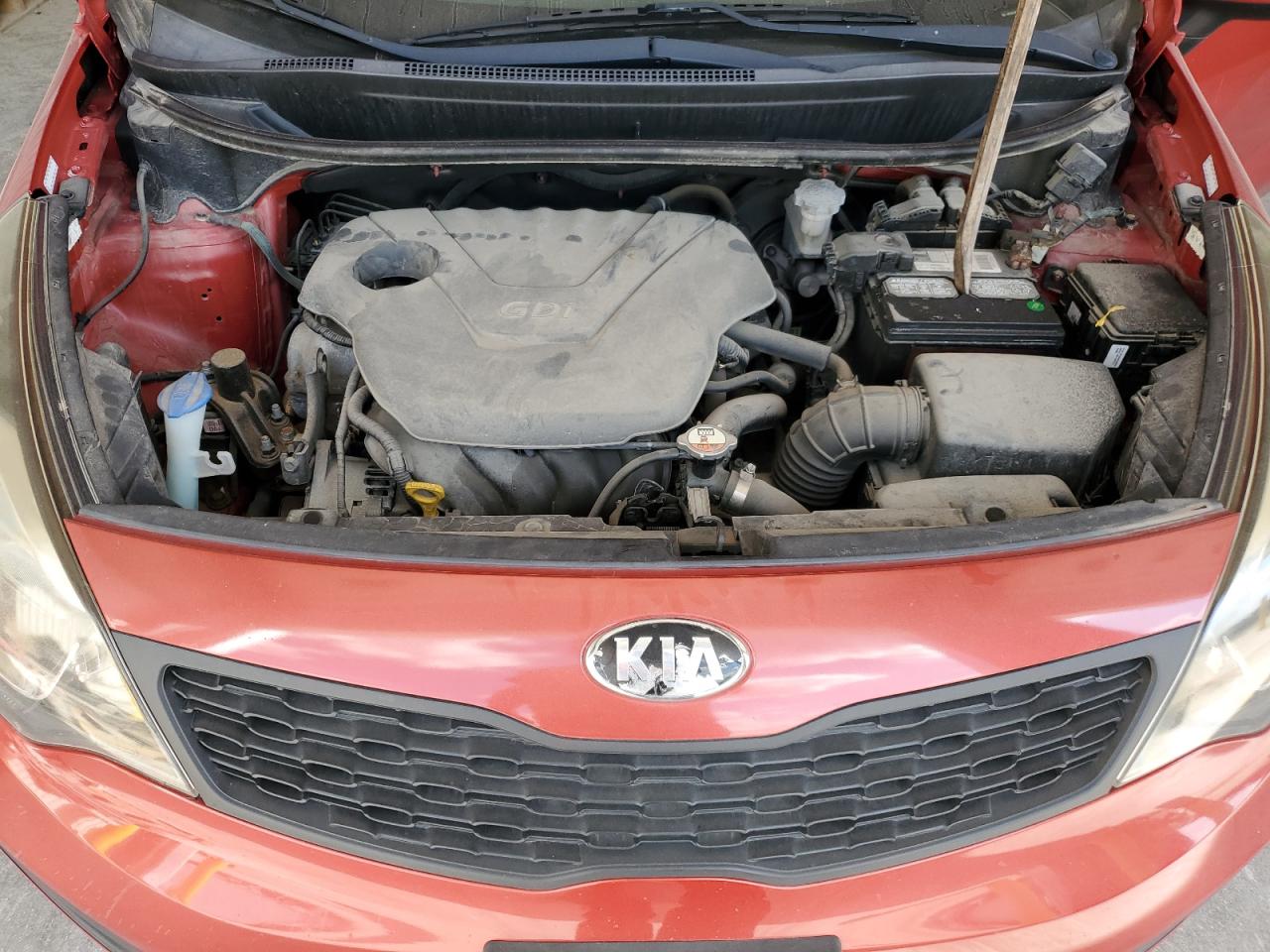 2013 Kia Rio Lx VIN: KNADM4A38D6308555 Lot: 81848085