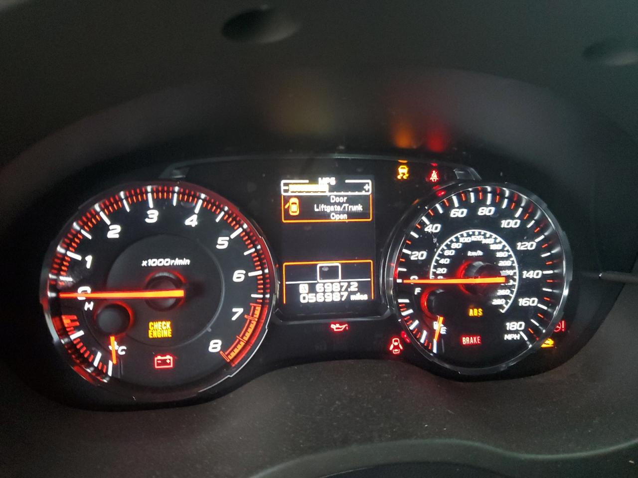 2020 Subaru Wrx Premium VIN: JF1VA1C63L9803335 Lot: 80551315