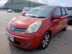 2007 NISSAN NOTE TEKNA DCI  for sale at Copart NEWBURY