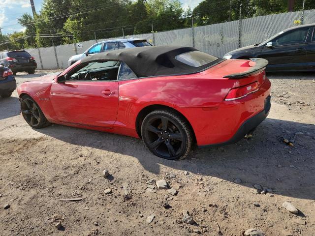  CHEVROLET CAMARO 2015 Red