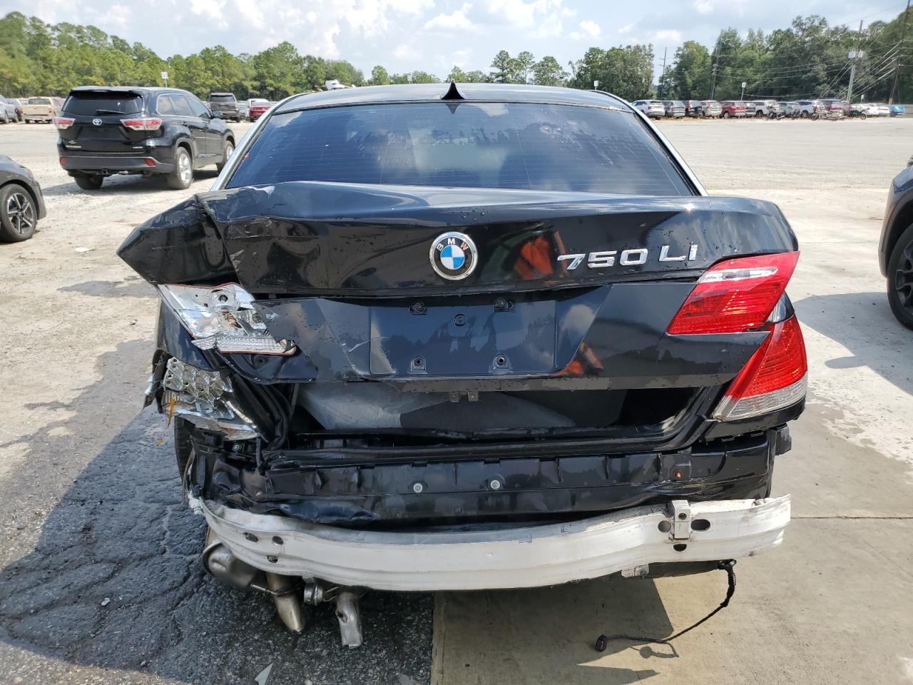 2008 BMW 750 Li VIN: WBAHN83508DT86804 Lot: 81270765