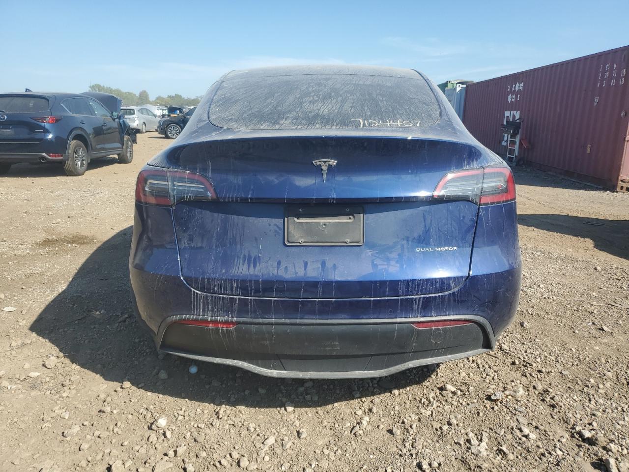 2022 Tesla Model Y VIN: 7SAYGDEE8NF387306 Lot: 70539465