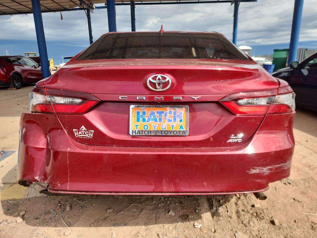2022 Toyota Camry Le VIN: 4T1C11BK9NU055556 Lot: 81406025