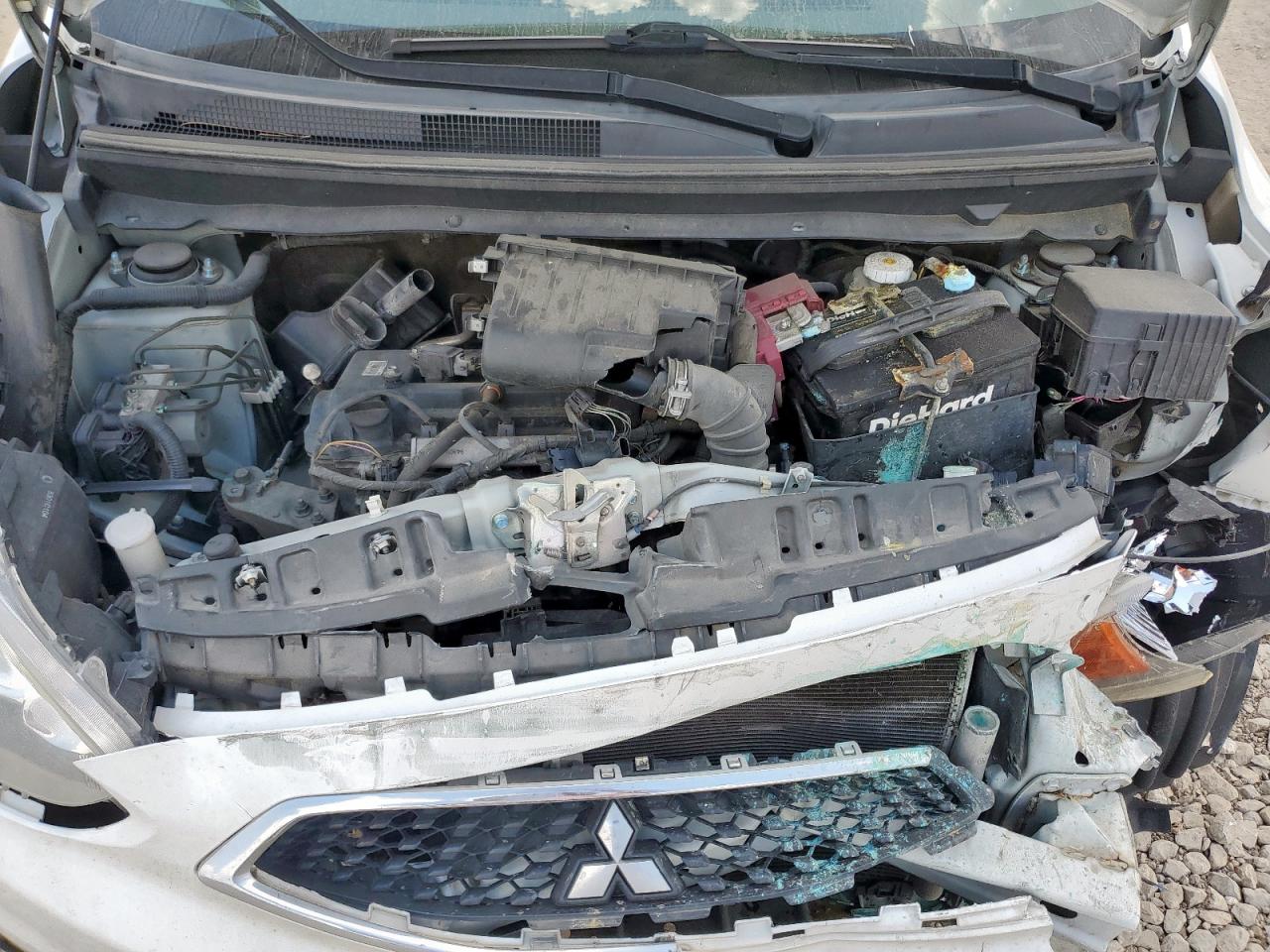 2019 Mitsubishi Mirage Es VIN: ML32A3HJ3KH014471 Lot: 80410175