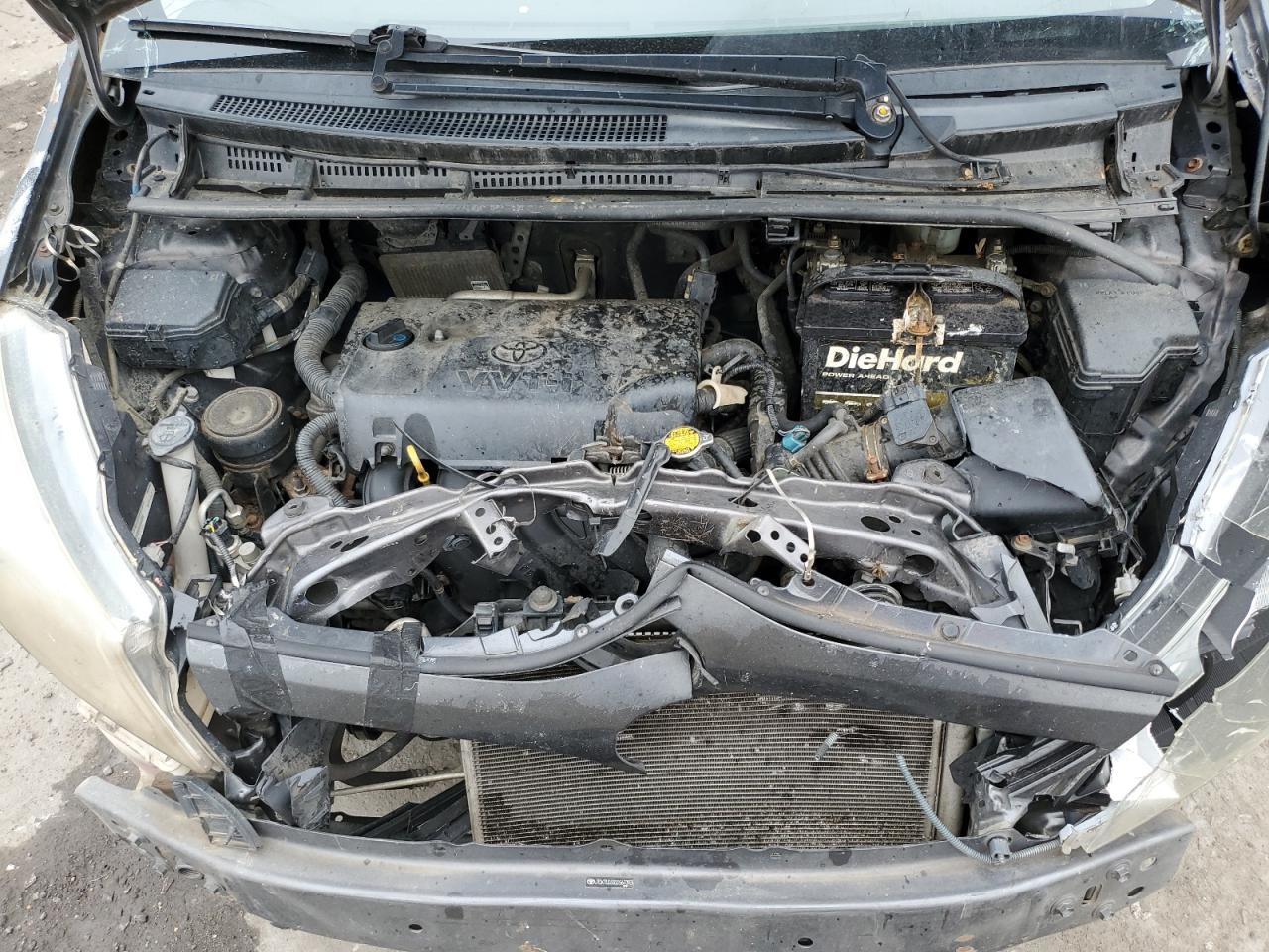 2013 Toyota Yaris VIN: JTDKTUD33DD567393 Lot: 84073645