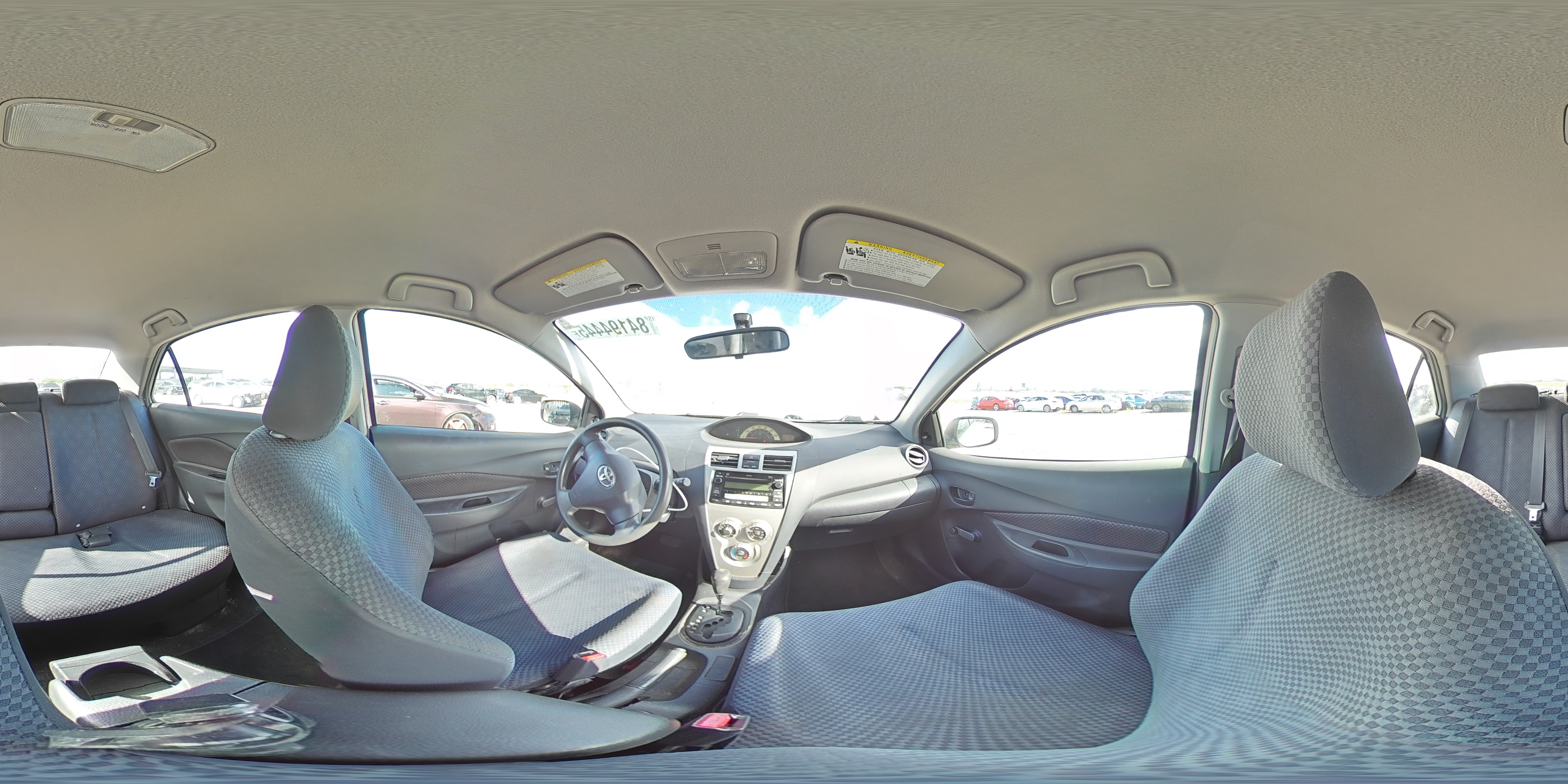 2008 Toyota Yaris VIN: JTDBT923781261496 Lot: 84194445