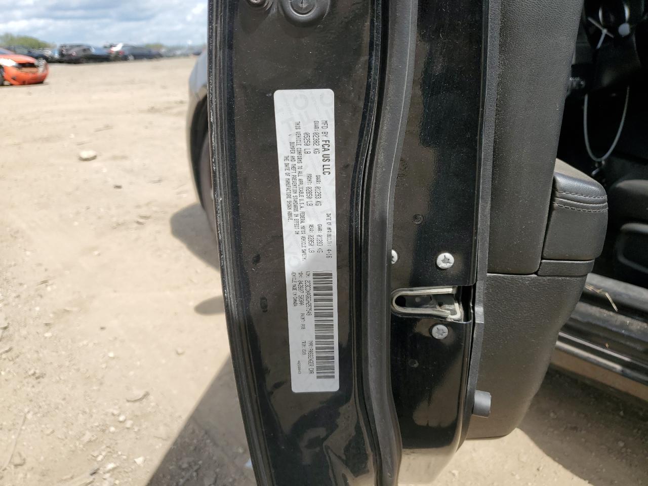 2016 Dodge Charger Police VIN: 2C3CDXAG6GH257549 Lot: 71154645