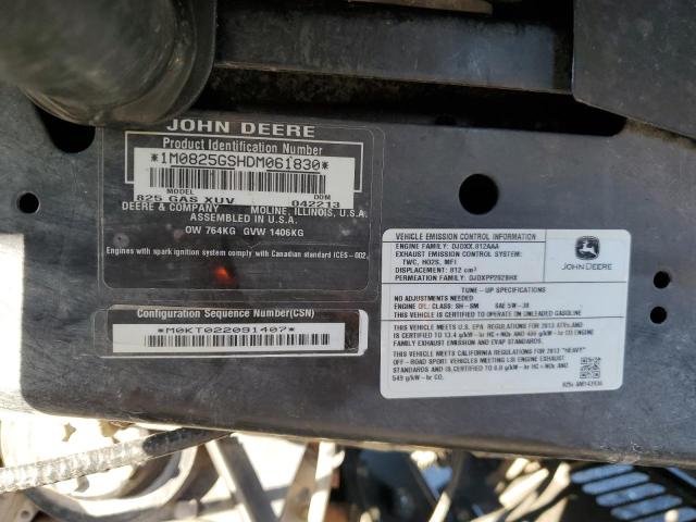 2013 JOHN DEERE 825I