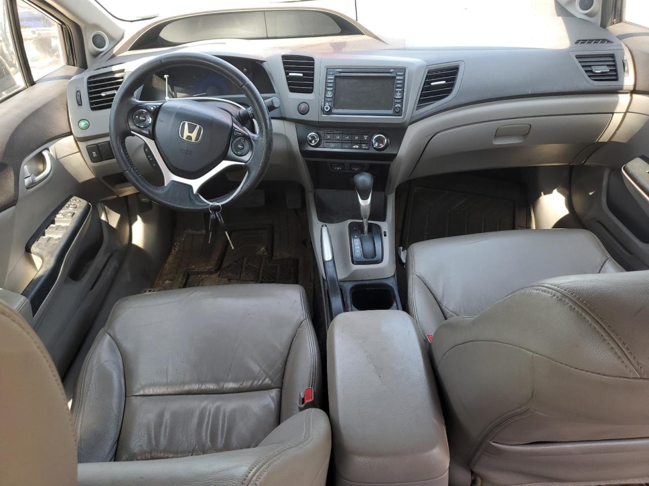 2012 Honda Civic Exl VIN: 19XFB2F93CE313223 Lot: 80588685