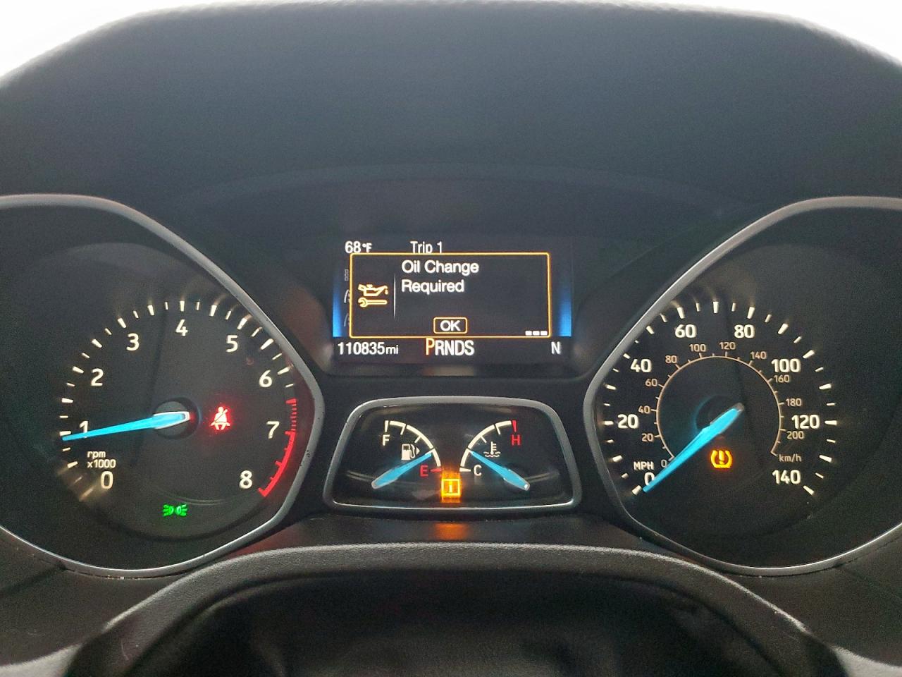 2017 Ford Focus Sel VIN: 1FADP3M22HL255131 Lot: 83801365