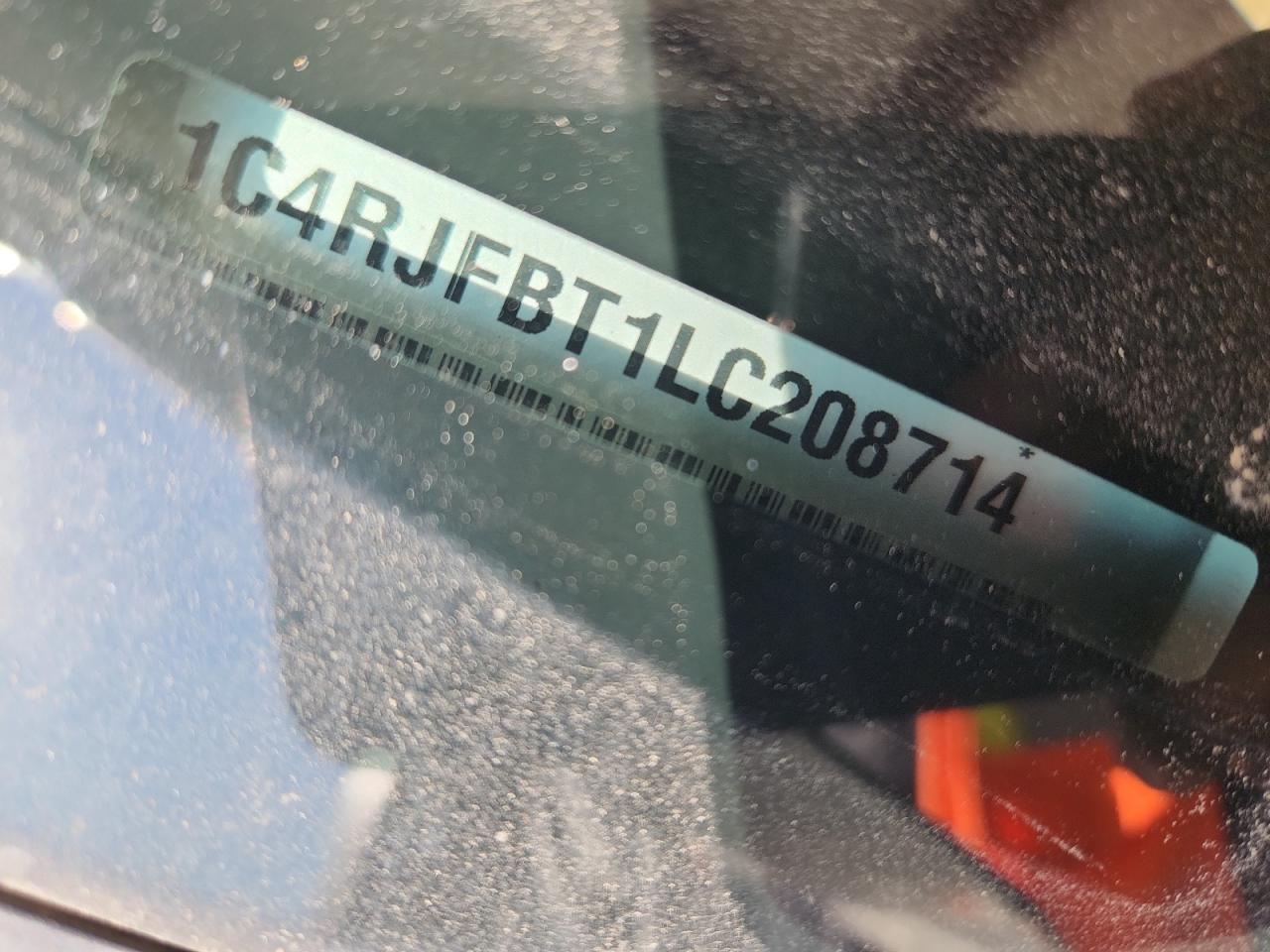 2020 Jeep Grand Cherokee Limited VIN: 1C4RJFBT1LC208714 Lot: 71547335