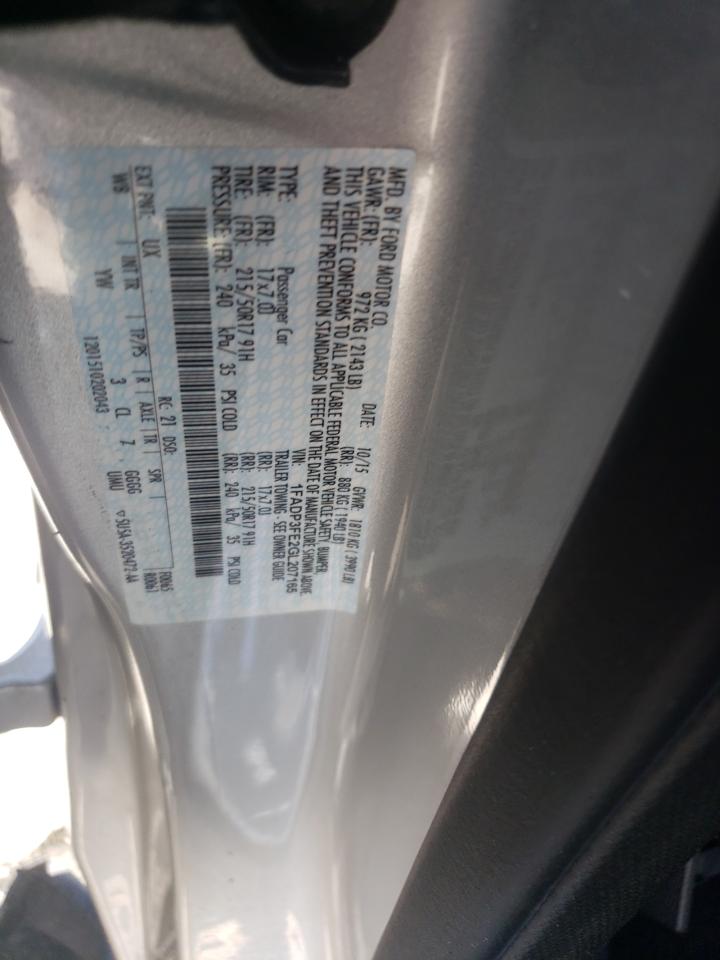 2016 Ford Focus Se VIN: 1FADP3FE2GL207165 Lot: 81413395