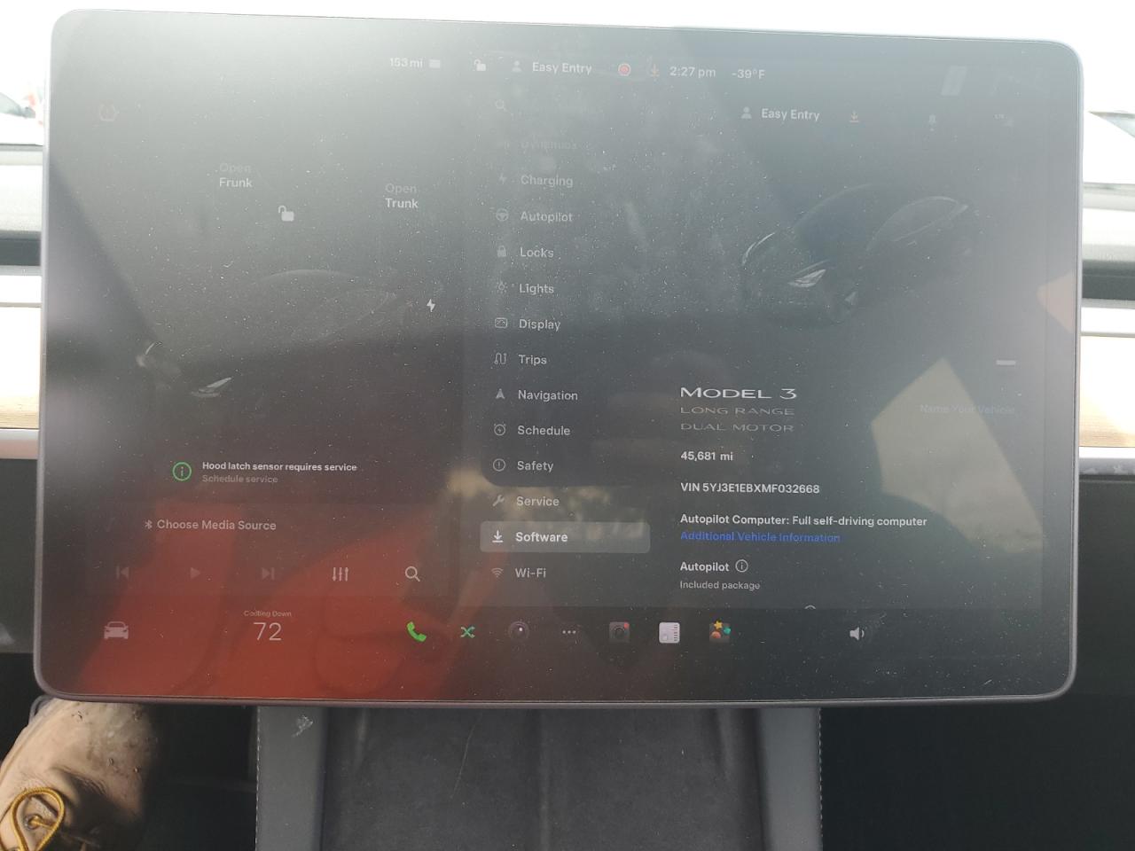 2021 Tesla Model 3 VIN: 5YJ3E1EBXMF032668 Lot: 80473065