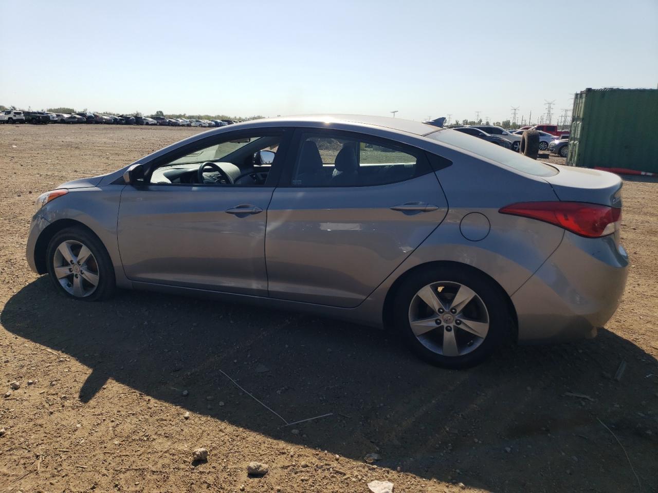 2013 Hyundai Elantra Gls grey null gas KMHDH4AE8DU902823 photo #3