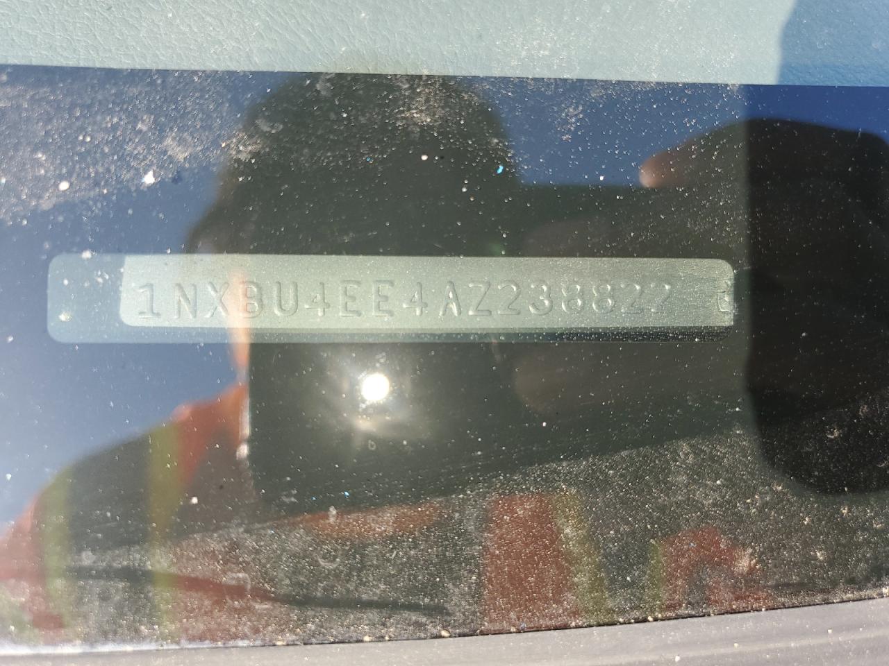 2010 Toyota Corolla Base VIN: 1NXBU4EE4AZ238822 Lot: 81738045