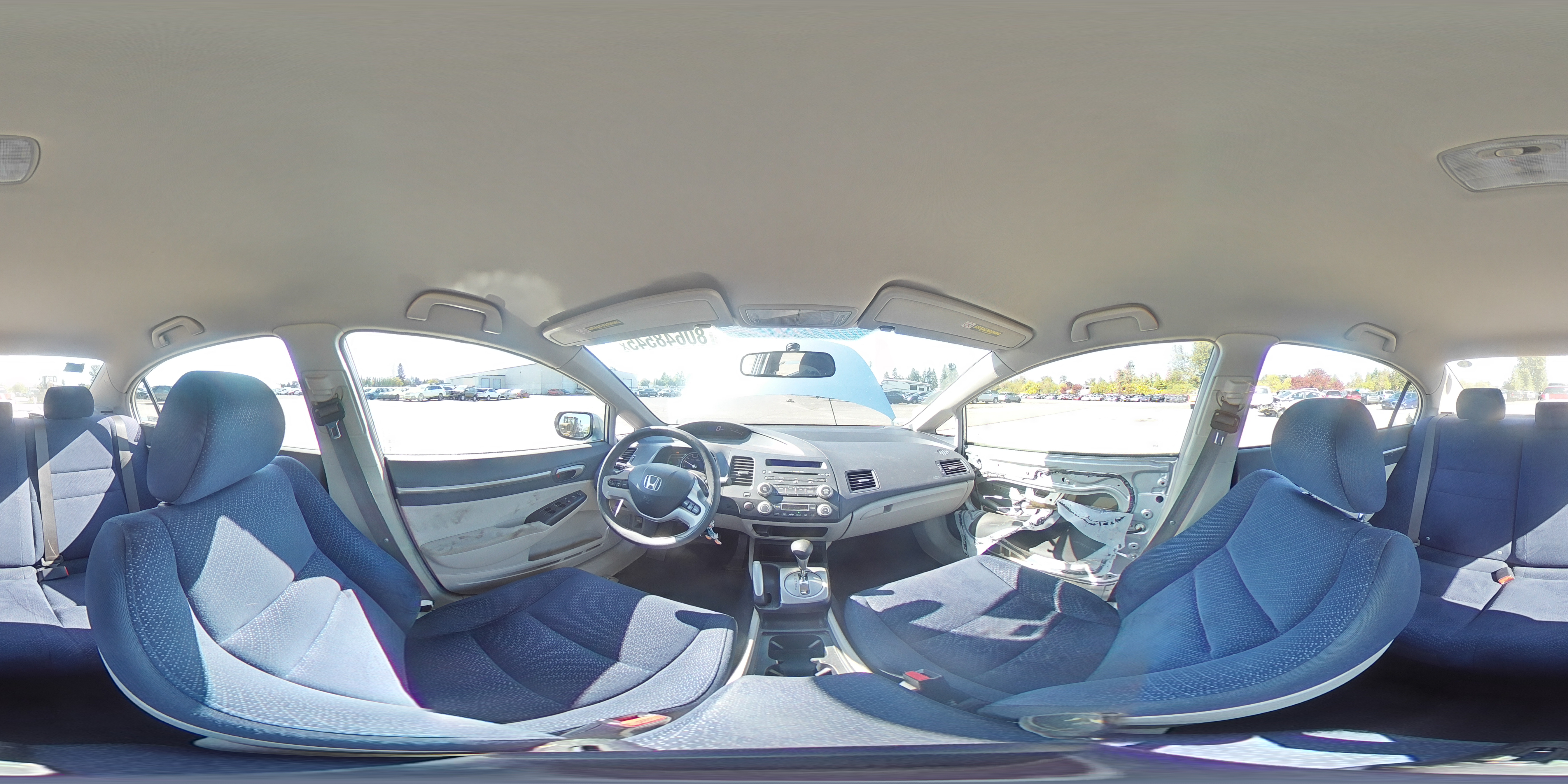 2007 Honda Civic Hybrid VIN: JHMFA36287S018180 Lot: 80648545