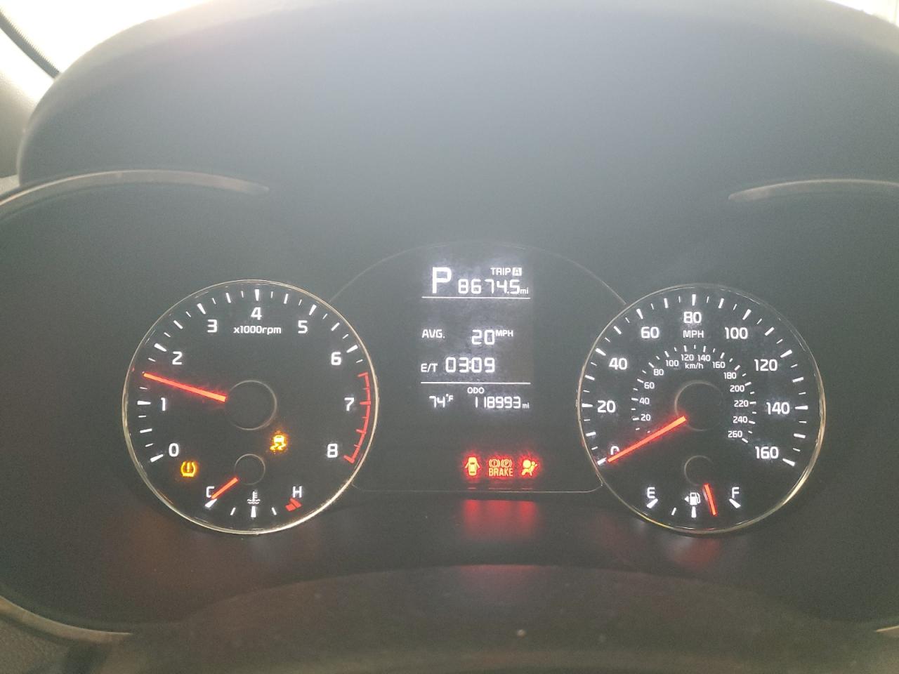 2017 Kia Forte Lx VIN: 3KPFK4A75HE097304 Lot: 70992045