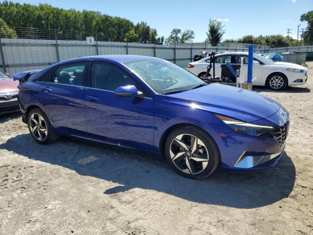  HYUNDAI ELANTRA 2021 Синий
