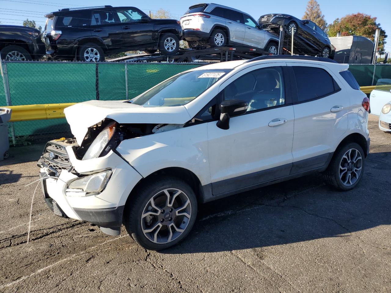 2020 Ford Ecosport Ses VIN: MAJ6S3JL9LC332459 Lot: 81927125