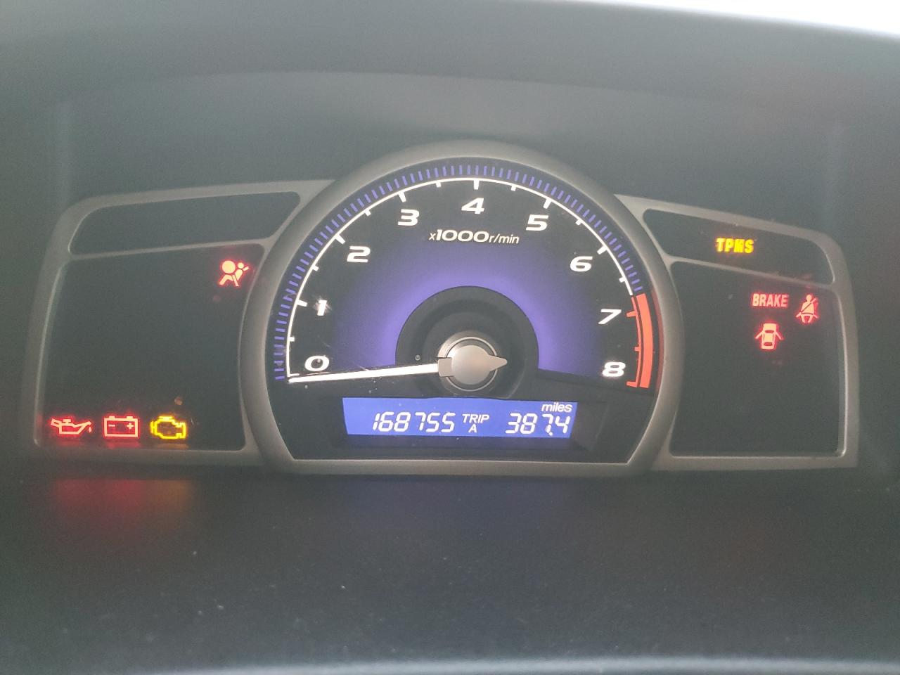 2008 Honda Civic Lx VIN: 1HGFA15558L044220 Lot: 71536285