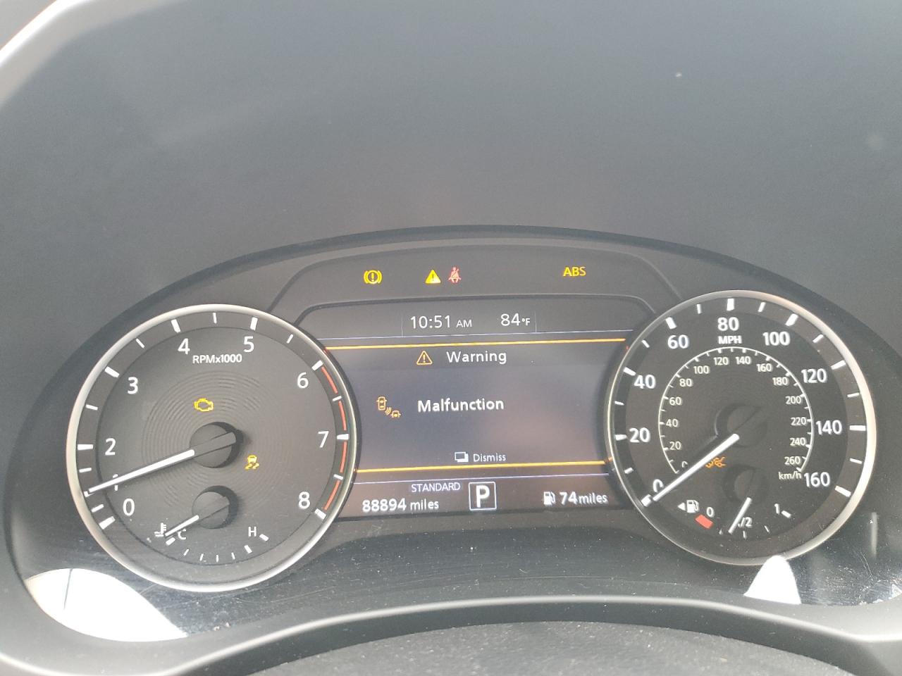 2019 Infiniti Qx50 Essential VIN: 3PCAJ5M39KF135291 Lot: 84571375