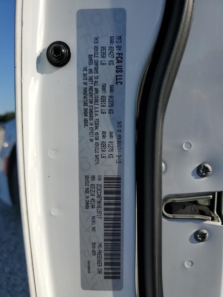 2019 Chrysler 300 S VIN: 2C3CCABT9KH619717 Lot: 71420435