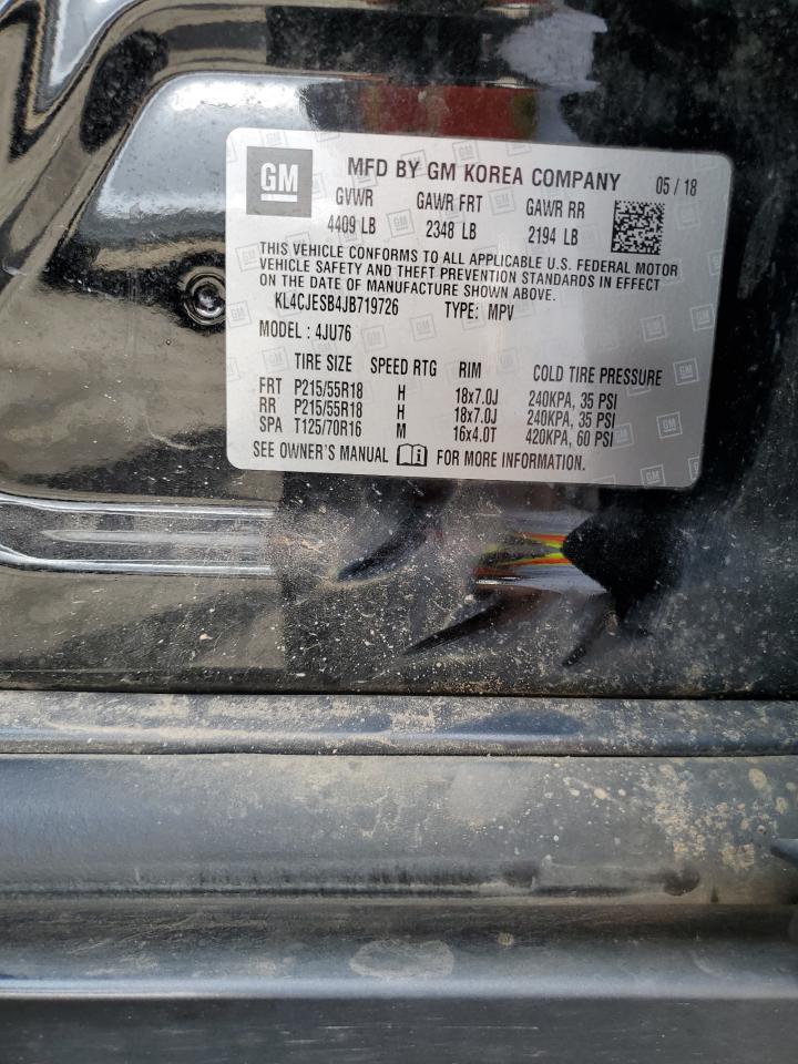 2018 Buick Encore Preferred VIN: KL4CJESB4JB719726 Lot: 81929175