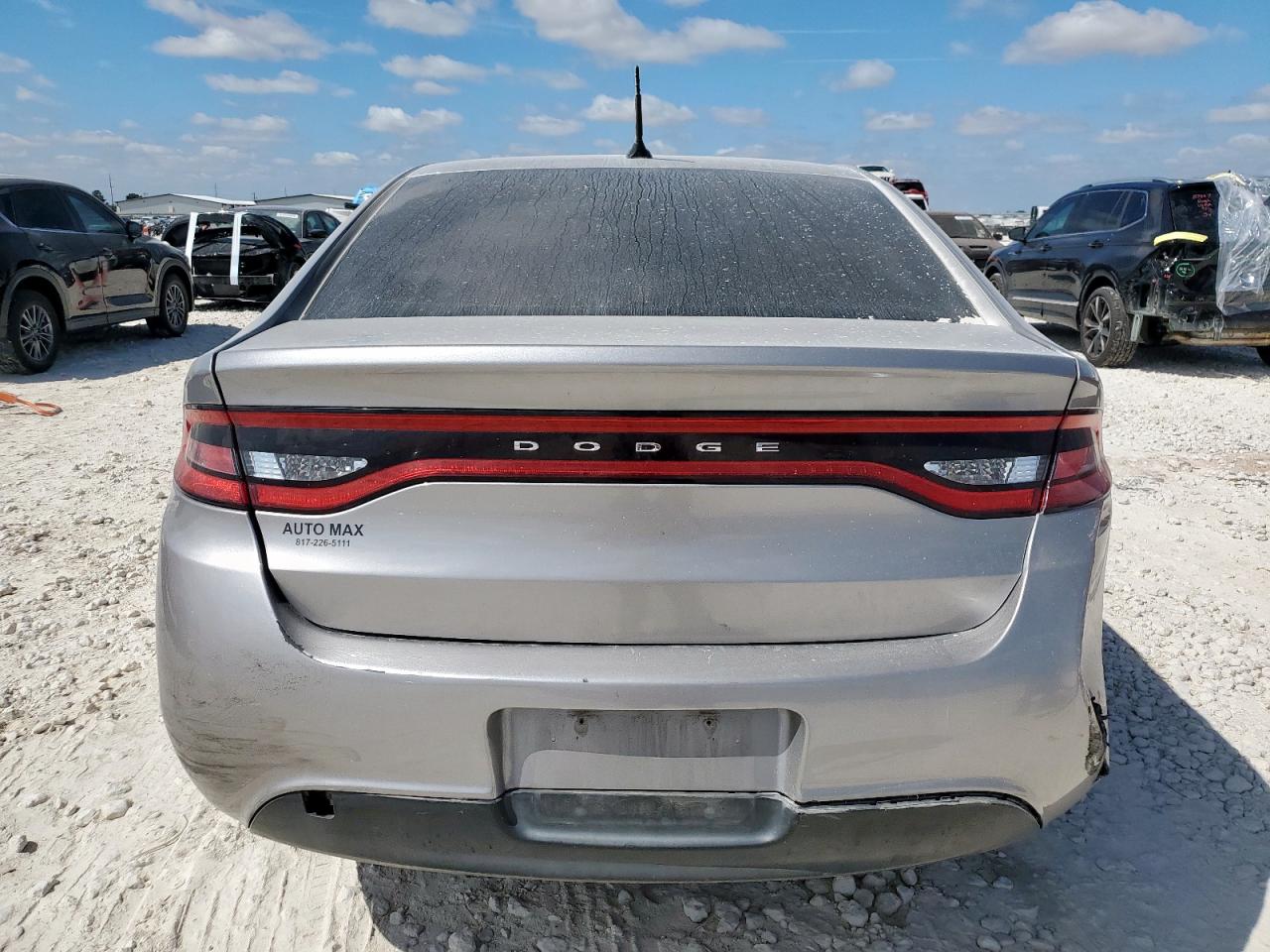 2016 Dodge Dart Sxt VIN: 1C3CDFBB3GD661323 Lot: 81415395