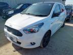 2017 FORD KA+ ZETEC WHITE EDITION  for sale at Copart PETERLEE