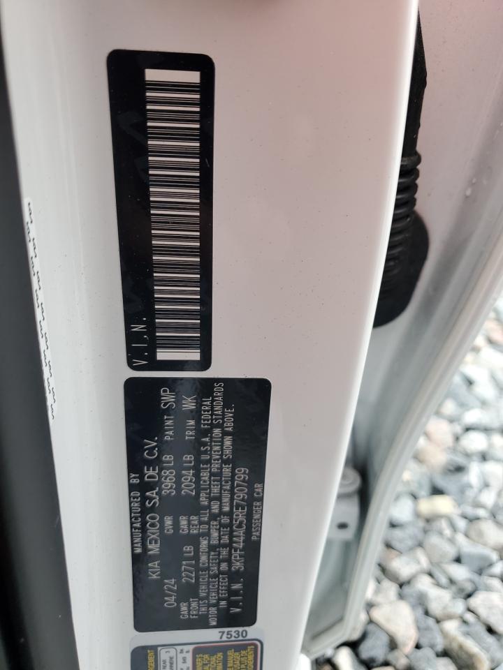 2024 Kia Forte Gt VIN: 3KPF44AC5RE790799 Lot: 71133005