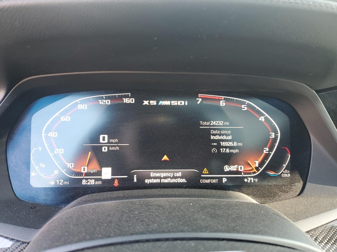 2021 BMW X5 M50I VIN: 5UXJU4C06M9E83878 Lot: 69540125