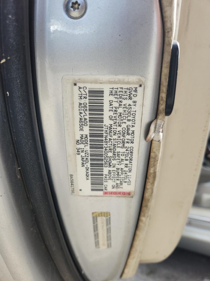 2006 Lexus Sc 430 VIN: JTHFN48Y269001442 Lot: 84062325