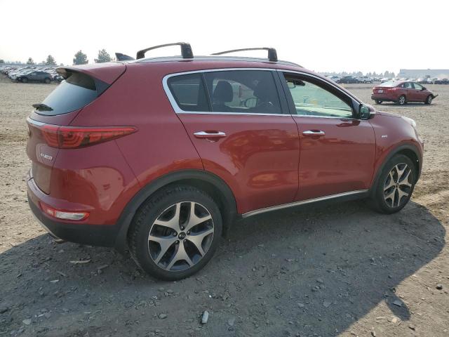  KIA SPORTAGE 2017 Красный