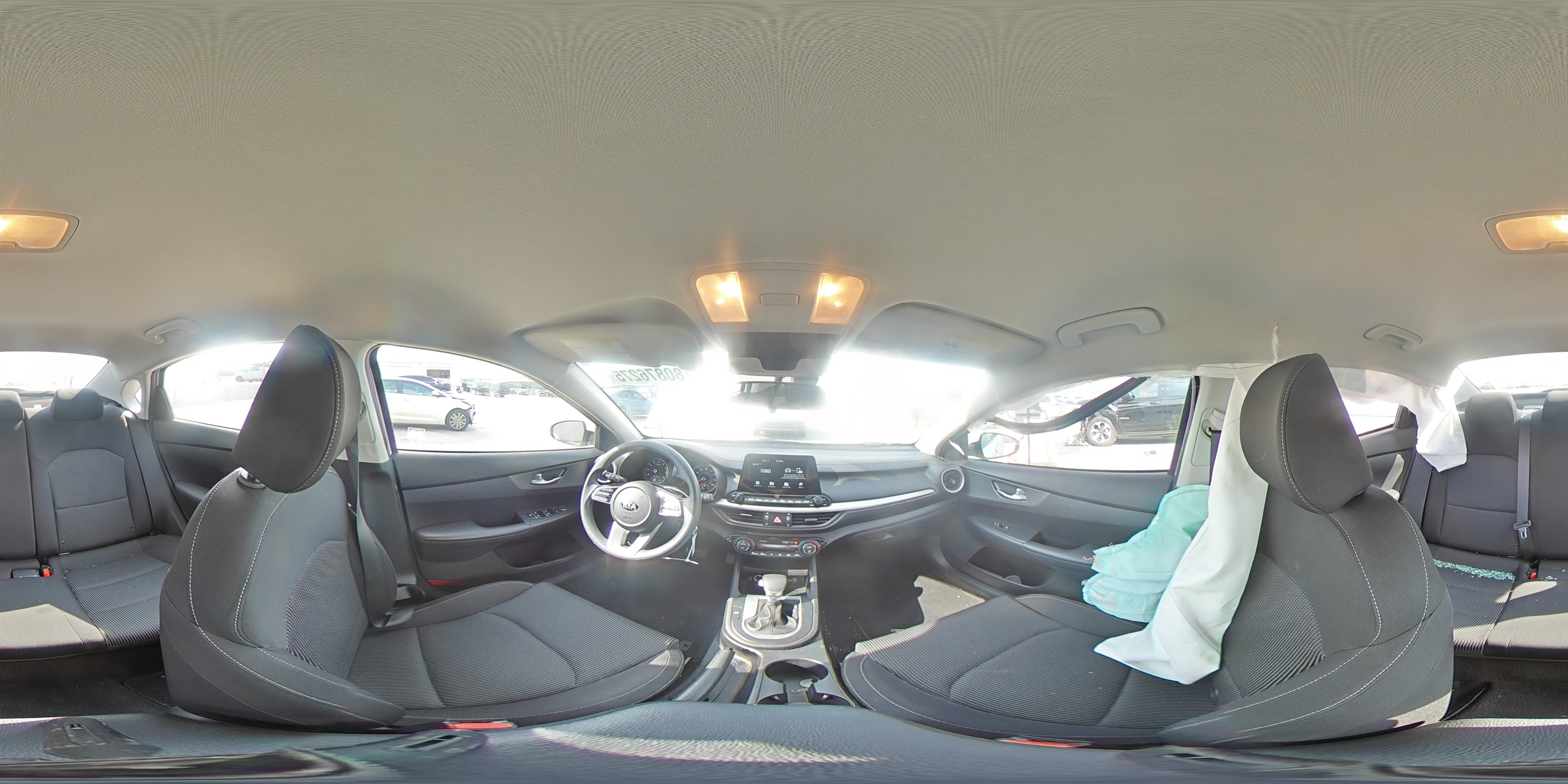 2019 Kia Forte Fe VIN: 3KPF24AD6KE011348 Lot: 80876275