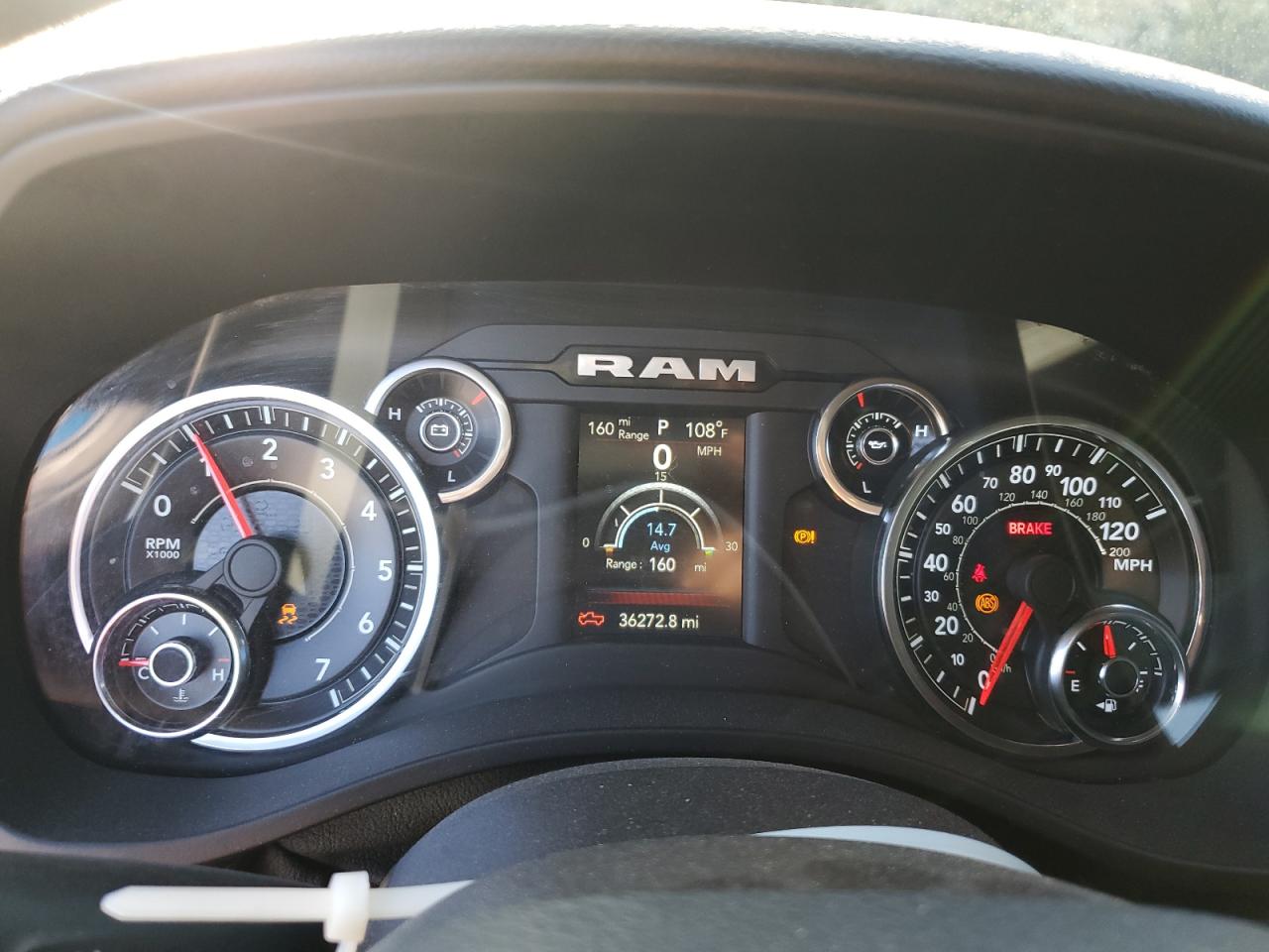 2021 Ram 1500 Big Horn/Lone Star VIN: 1C6SRFFT5MN792343 Lot: 81728325