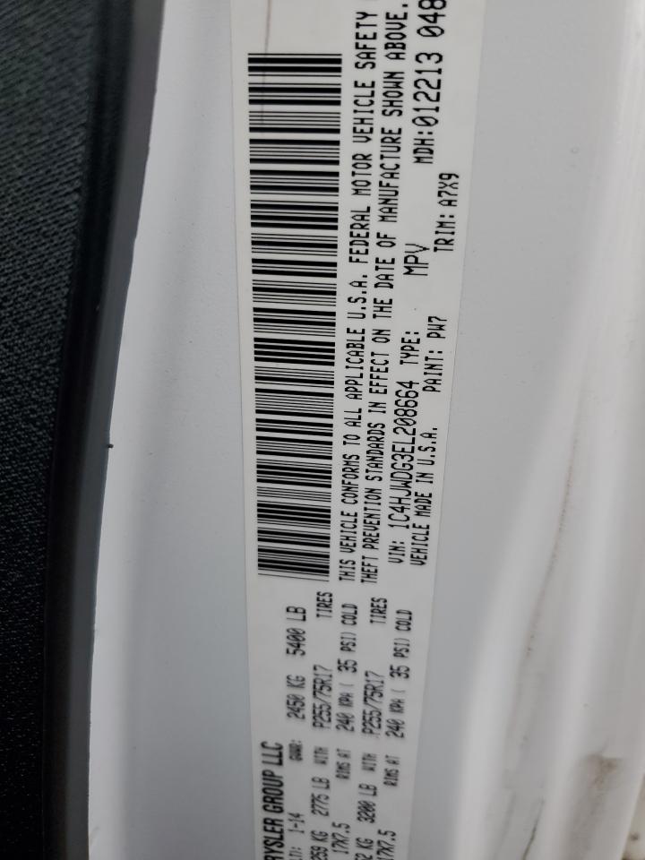 2014 Jeep Wrangler Unlimited Sport VIN: 1C4HJWDG3EL208664 Lot: 80685845