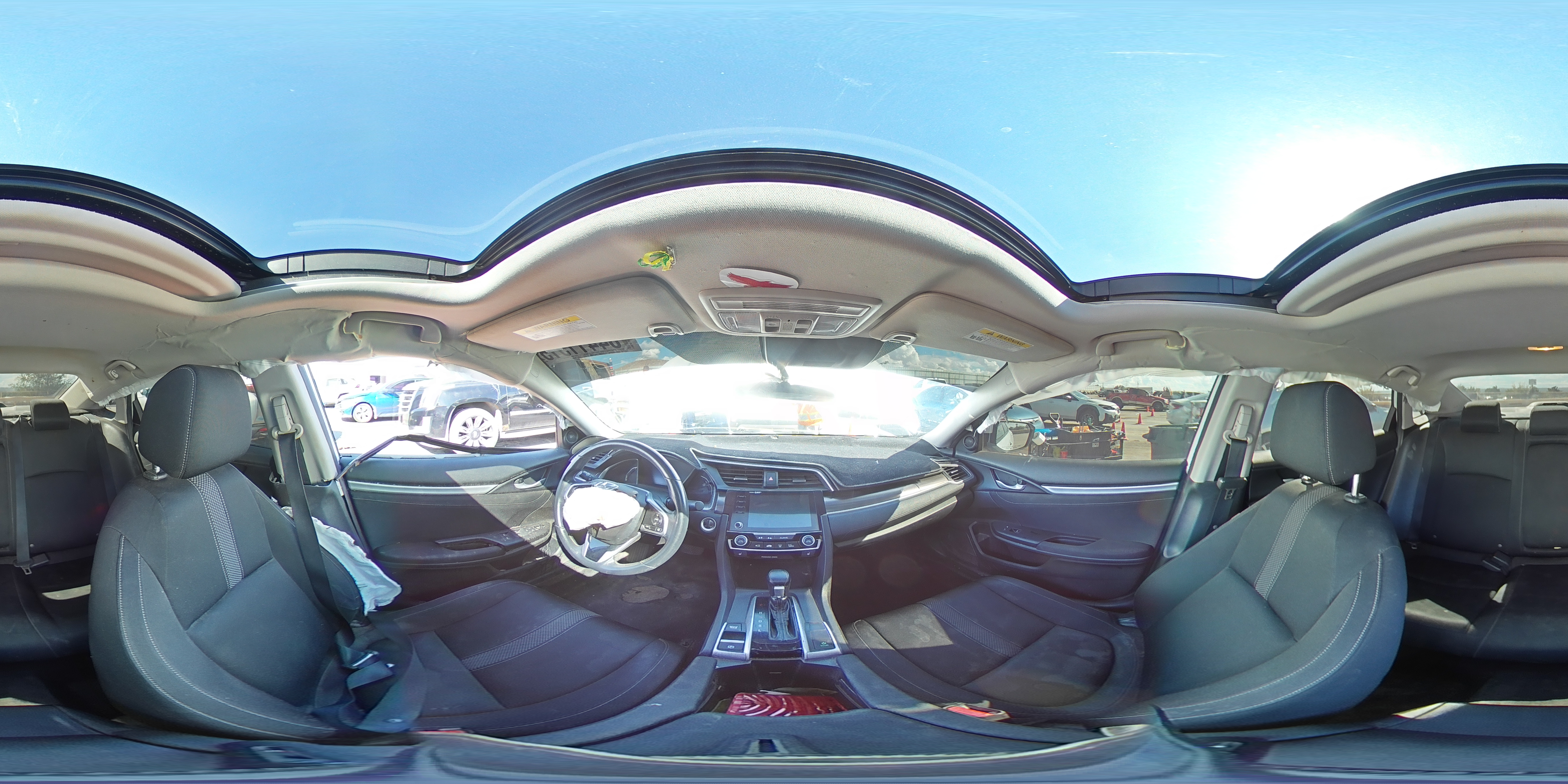 2019 Honda Civic Ex VIN: JHMFC1F34KX003520 Lot: 84411515